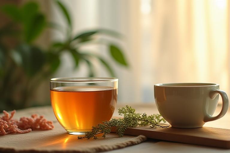 Lulutox detox tea morning ritual