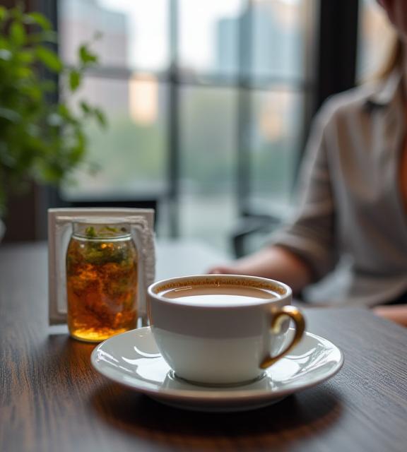 Morning detox tea for busy Toronto professionals